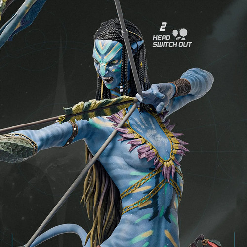 Neytiri resin statue - na'vi,