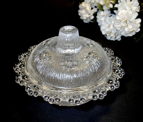 Bonboniere glas schale - schale, deckel