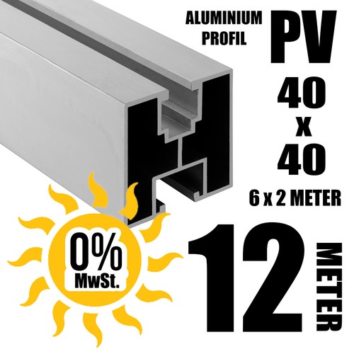 Meter alu pv solarprofil - meter,