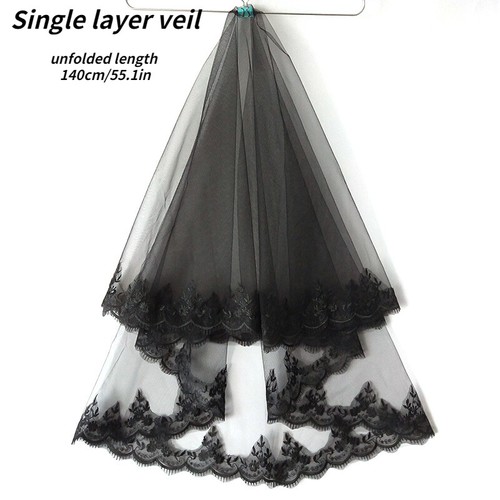 Gothic hochzeit schleier - gothic,