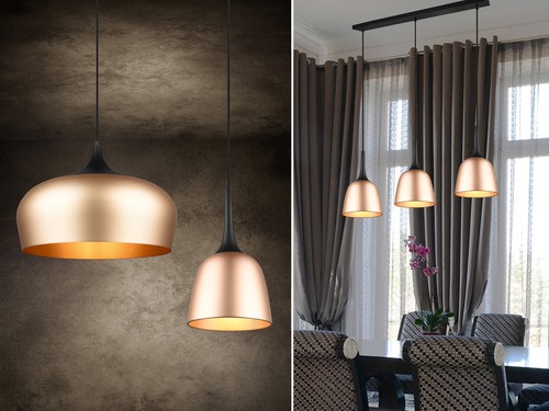 Küchenlampen hängend