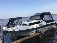 Kajütboot Motorboot mit Trailer, Aqualine 640 Family mit 50 PS Johnson AB