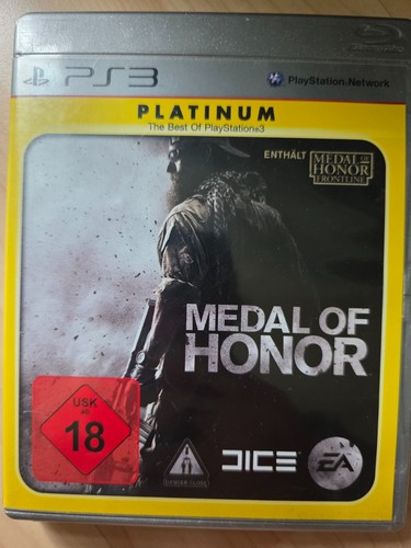Medal honor platinum ps3 - of,