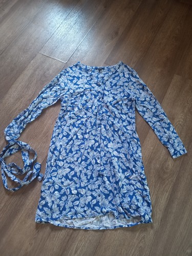 Hemdblusenkleid blumen - hemdblusenkleid, gr.m
