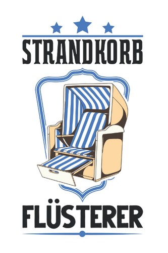Strandkorb notizbuch - strandkorb,