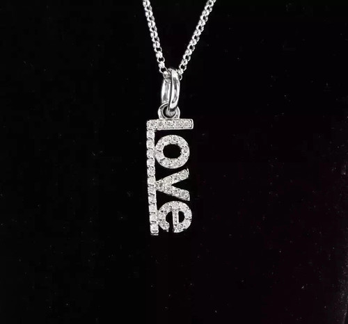 Damen love anhänger - 2, karat