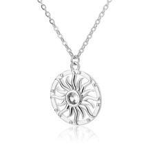 Halskette Edelstahl Silber +