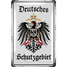 Retro Blechschild Deutsches