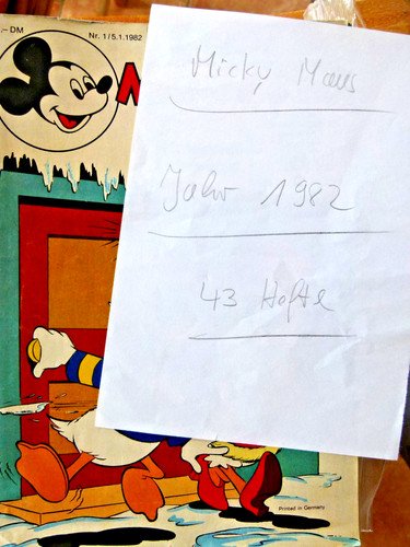 Konvolut micky maus - ,