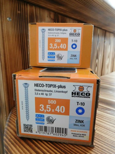 Heco dielenschrauben x - x, 40