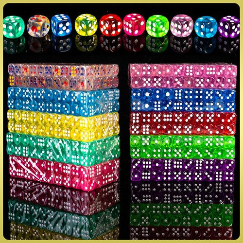 Farben würfel set 14mm - 11,