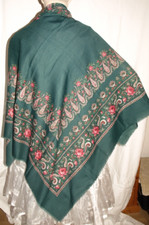 großes Trachtentuch  zum Dirndl - Schultertuch -  (T62)