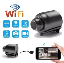 Mini IP Kamera ✅ 1080p HD ✅ WLAN Wi-Fi Kamera ✅ Nachtsicht Funktion✅