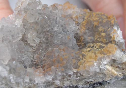 Quarz auf baryt grube sauberg - auf,