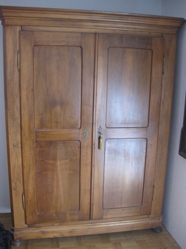 Antiker biedermeier schrank - antiker, 8