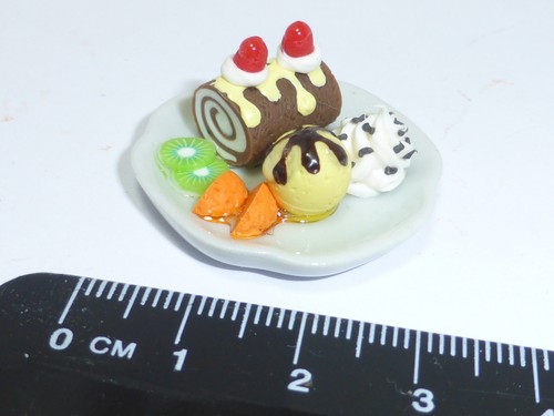 Dessertteller puppenstube - d3,