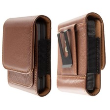 caseroxx Echtleder Funkmeldertasche, Motorola Airbus Pager