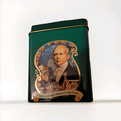Blechdose underberg 1989 - blechdose,