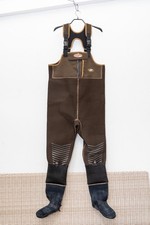 Wenig gebrauchte Neopren Wathose Scierra Tundra, braun in Größe L