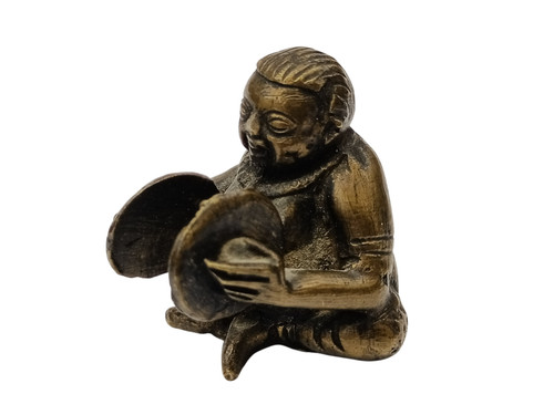 Amazonischer bronze musiker - amazonischer, bronze‑musiker