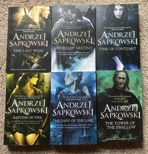 Six Witcher Softcover Books by
