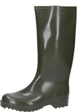 NORA ANTON STIEFEL GRÜN HERREN KNIELANG 44 OLIV GUMMISTIEFEL UNGEFÜTTERT