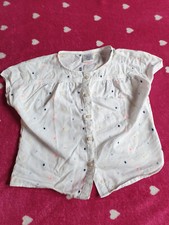 Baby Mädchen kurzarm Bluse