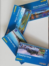 Radwegkarten "Rhein 1 - 4" von