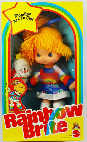 Rainbow brite mattel puppe - mattel,