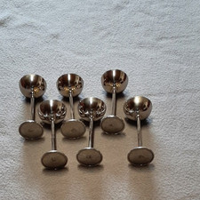 Likörkelche versilbert