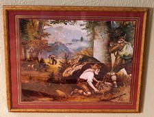 Schönes altes wandbild mit - altes,