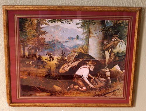 Schönes altes wandbild mit - wandbild,