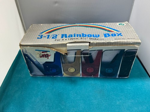 Vintage rainbow box - für, 3,5"