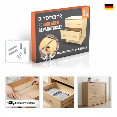 Pack schubladen bausatz - 4-pack,