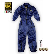 Numero Uno Damen Designer Skianzug Skioverall Snowboard Anzug saphirblau Gr.48