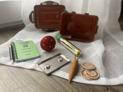 Geocache versteckset logbuch - versteckset,,