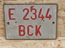 Altes nummernschild spanien - altes,