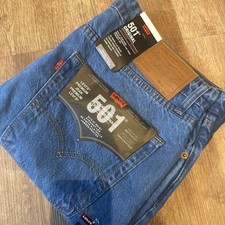 Levi's 501 Herren Hose W34 L32 Mittel Blau