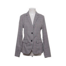 Opus, Blazer, Größe: 38, JANINKA SQUARE, Grau/Rot/Weiß #XfD
