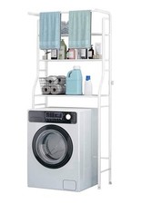 Regal über der Waschmaschine | Wasserdichtes Lagerregal Badezimmer 3 Regale