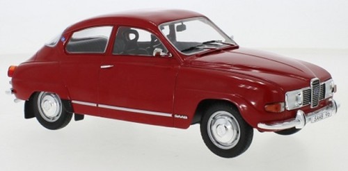 Saab 1971 rot modellauto - v4,