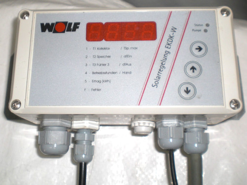 Wolf ekdk solarregler - ekdk-w,