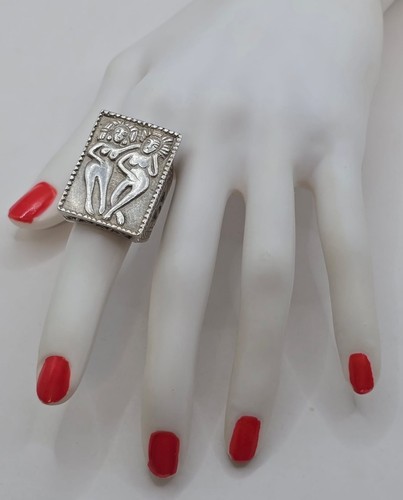 Opulenter antiker mystik ring - antiker,