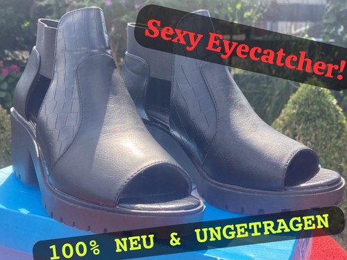 Stiefeletten peep toe - stiefeletten,
