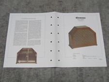 Sammelblatt für Lautsprecher