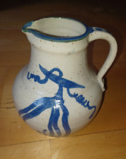 Krug Steinkrug 3/4 Liter 750 ml Mostkrug Birne 16 cm Salzglasur Gefäß Vase A