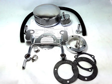 DRAGTRON Luftfilter chrom für