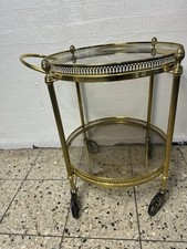 Barwagen Servierwagen Messing