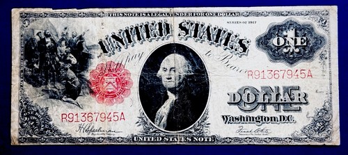 Dollar 1917 usa banknote - dollar,
