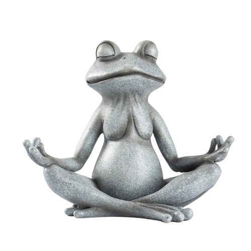 Froschfigur ruhend frosch deko - ruhend, frosch-deko